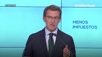 Del "timo ibérico" de topar el gas a la gran recesión que nunca llegó: los pronósticos económicos que falló Feijóo