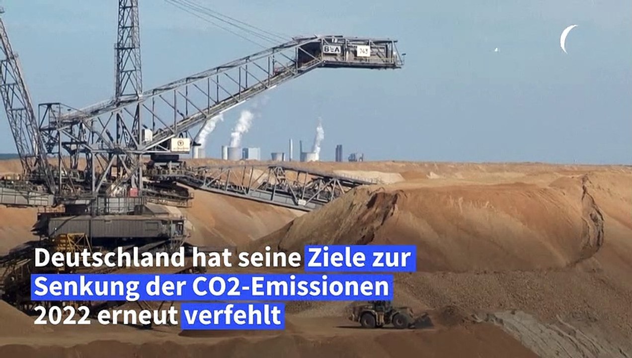 Deutschland verfehlt 2022 erneut Klimaziele