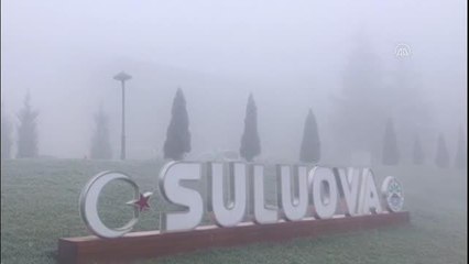 Suluova ilçesinde yoğun sis etkili oluyor