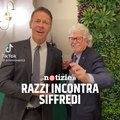 L'ex senatore Antonio Razzi incontra Rocco Siffredi