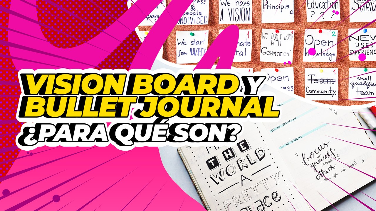 Inicia el 2023 con un vision board y bullet journal