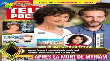 Vanessa Demouy à nouveau plongée dans le deuil :  démarre (encore) avec la perte d'un être cher...