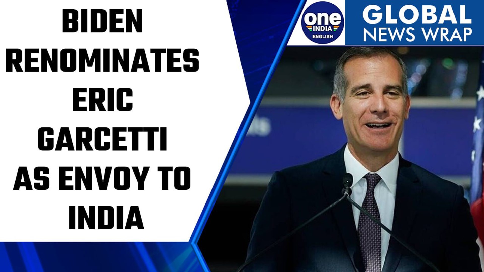 ⁣US President Joe Biden renominates Eric Garcetti as US ambassador to India | Oneindia News*News
