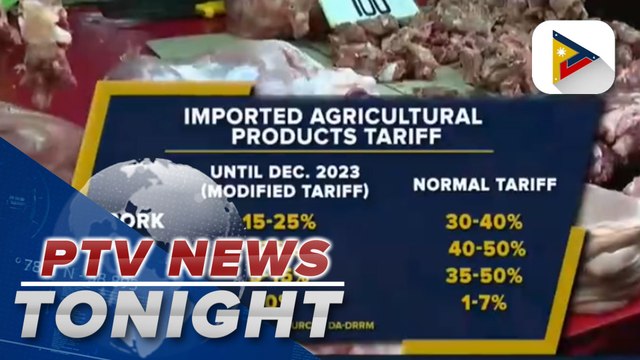 Pres. Ferdinand R. Marcos Jr. signs EO extending modification of tariff rates on imported agri products