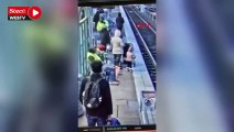 ABD'de 3 yaşındaki çocuğu tren raylarına iten kadın gözaltına alındı