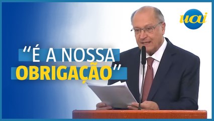 Alckmin assume Ministério da Indústria e Comércio