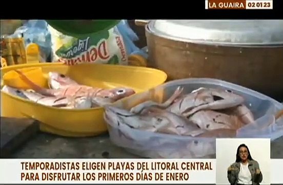 Temporadistas disfrutan de las playas del Litoral Central durante los primeros días de enero