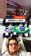 Rappler Highlights: BPI glitch, Pele's funeral, Jeremy Renner | January 4, 2023 | The wRap
