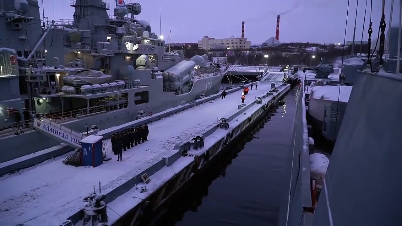 Navio de guerra Russo com mísseis nucleares Zircon, partiu em direção à Grã-Bretanha