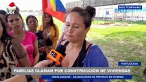 90 familias claman por construcción de viviendas en Portuguesa - 04Ene @VPItv