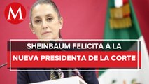 “Inédito que una mujer llegue a la SCJN”: Sheinbaum