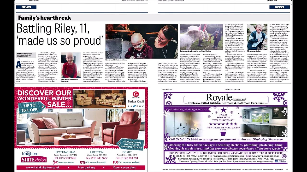 Inside this weeks Derbyshire Times 04-01-23