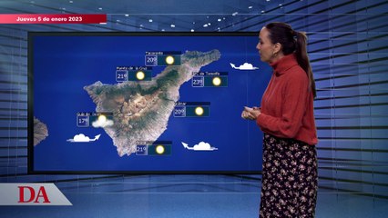 La previsión del tiempo en Canarias para el 5 de enero de 2023