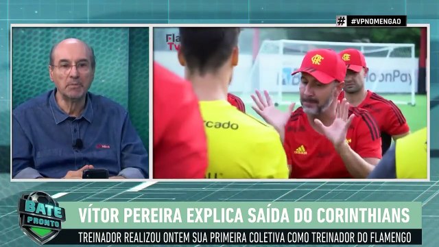No Corinthians, o Vítor Pereira foi HORRÍVEL e… Vampeta É DIRETO sobre chegada de VP ao Flamengo!