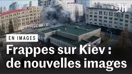 Kiev : les images d'une des nombreuses frappes du 31 décembre