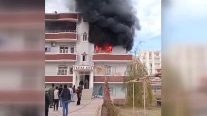 Bir evde çıkan yangın söndürüldü