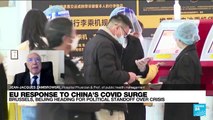 EU-China row over Covid: 'Nobody wants to be invaded by Chinese strains & variants of the virus'