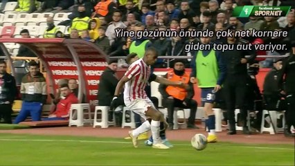 Antalyaspor-Fenerbahçe maçında Kadir Sağlam'ın hataları
