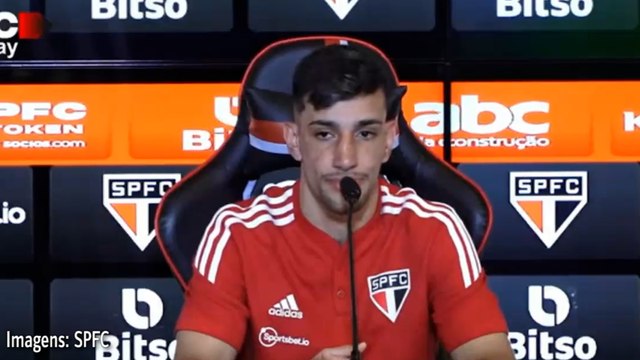 Apresentado no São Paulo, Pedrinho revela escolha pela camisa 12