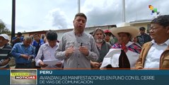 Movilizaciones sociales rechazan contundentemente al gobierno de Perú