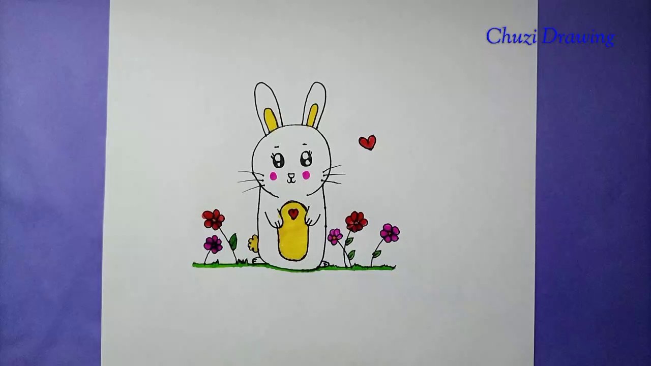 Learn How to Draw a Bunny in 10 Minutes or Less || How to Draw a Bunny