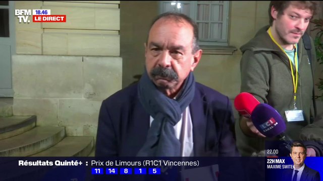 Philippe Martinez (CGT) défend la retraite à 60 ans: C'est inacceptable de travailler plus longtemps