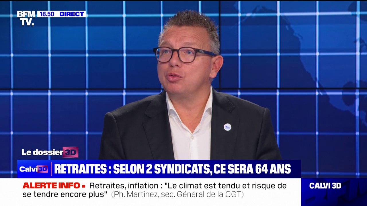 Cyril Chabanier sur les retraites: "S'il y a de...