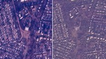 Dramatic aftermath of Ukrainian strike on Russian-occupied town revealed by satellite photos