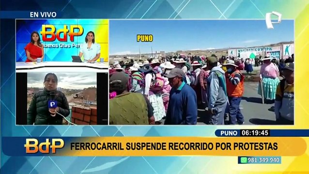 Paro indefinido en Juliaca: Buses de transporte, comerciantes y SUTEP se suman a protesta