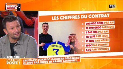 Cristiano Ronaldo gagnera désormais 23 000 euros par heure en Arabie Saoudite !