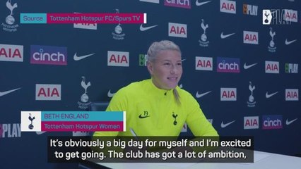 Interview with Tottenham signing Beth England