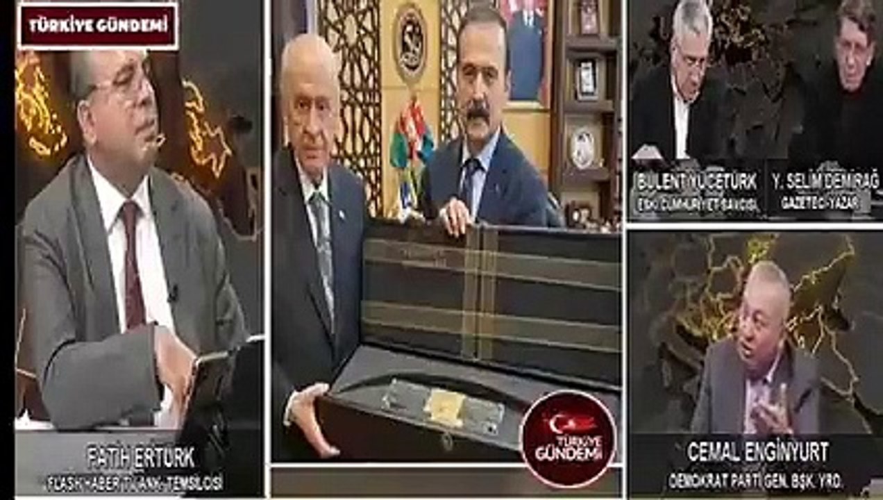 Cemal Enginyurt, Devlet Bahçeli ve Kürşad Yılmaz'a açtı ağzını yumdu gözünü