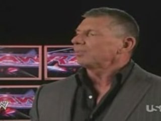 RAW 17/03/08: Vince McMahon Challenge Ric Flair