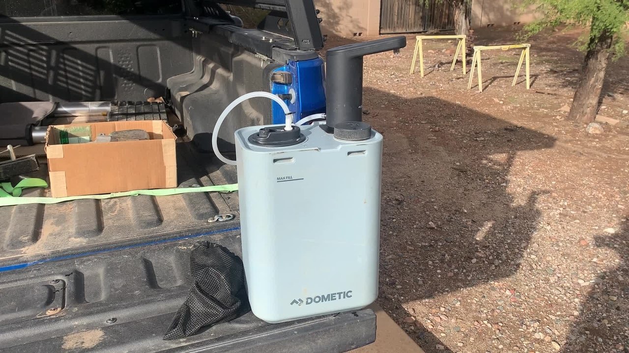 Checking Out the Dometic GO Hydration Water Jug and Faucet