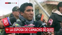 Gobernador Camacho ya recibió su primera dosis de suero en el penal de Chonchocoro, según Régimen Penitenciario  