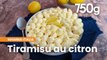 La recette du tiramisu au citron (tiramisù al limone) - 750g