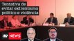 Partidos entregam a Alexandre de Moraes histórico de atos violentos
