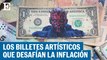 Los billetes pintados de Argentina