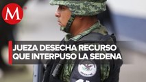 Jueza deja vigente freno a transferencia de Guardia Nacional a Sedena; desecha recurso del Ejército