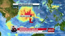 PAGASA: LPA na nasa Palawan, lumabas na ng PAR; LPA na nasa loob ng PAR at hanging #Amihan, patuloy na magpapaulan sa bansa - Weather update today as of 6:01 a.m. (January 05, 2023) | UB