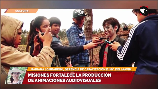 Misiones fortalece la producción de animaciones audiovisuales