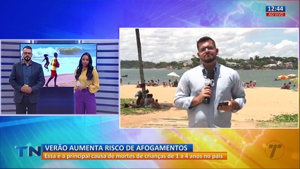 Verão aumenta o risco de afogamentos
