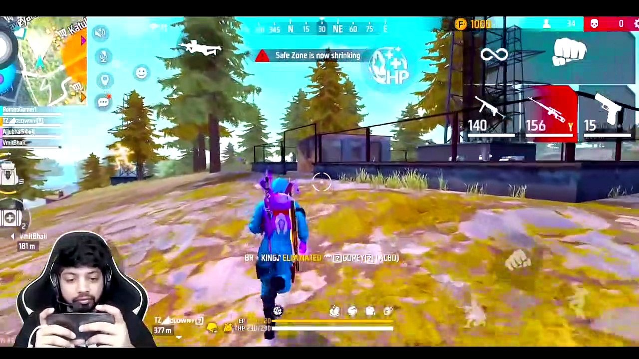 Big Brain Move By Amitbhai--- Amitbhai Rocked Everyone Shocked--- Garena Free Fire R.G