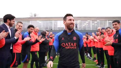 Messi regresa a los entrenamientos con el París Saint-Germain