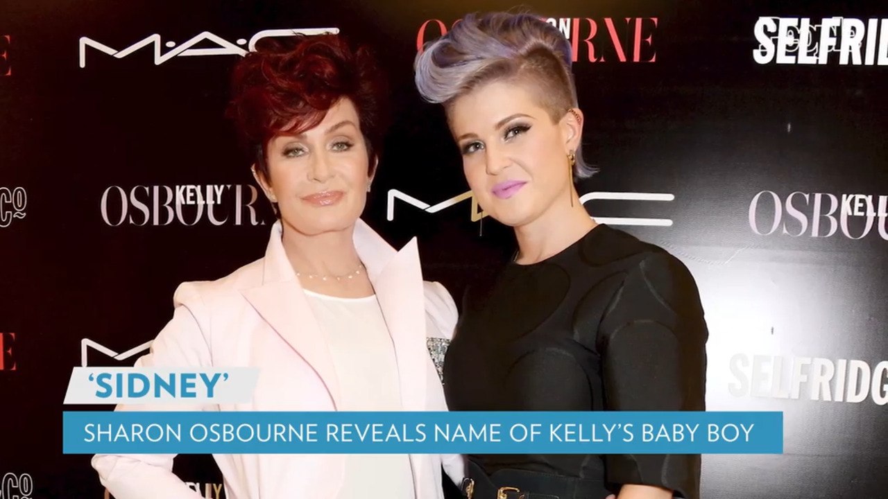 Sharon Osbourne Reveals Name of Daughter Kelly Osbourne's Baby on Live TV: 'So Proud of Her'