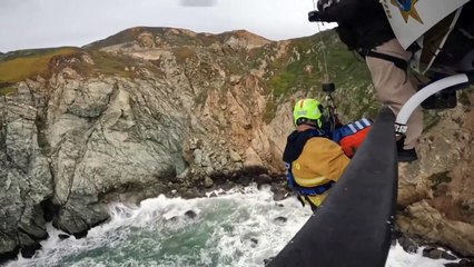 Motorista é preso após família sobreviver à queda de um penhasco