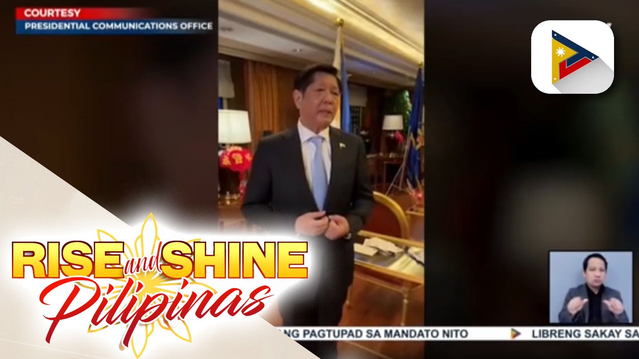 Pang. Ferdinand R. Marcos Jr., nakatakdang bumalik ng bansa ngayong araw