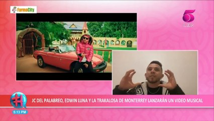 Mr. JC da detalles de canción que lanzará junto a Edwin Luna y la Trakalosa de Monterrey