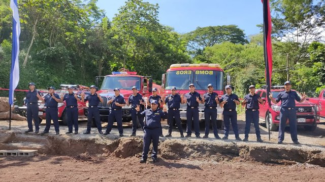 Pueblo nicaragüense contará con 30 nuevas estaciones de bomberos