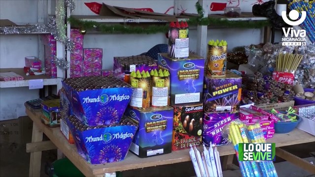 Comerciantes de pólvora en Estelí, reportaron buen flujo económico en las ventas de diciembre